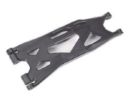 Suspension arm, lower, Black (1) (left, front or rear) (for use with TRA7895 X-Maxx WideMaxx suspens