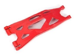 Suspension arm, lower, Red (1) (left, front or rear) (for use with TRA7895 X-Maxx WideMaxx suspensio