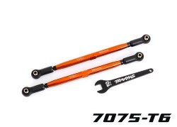 Toe Links Front (Tubes Orange-Anodized 7075-T6 Aluminum Stronger Than Titanium) (2) (For Use With #7