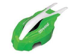 Aton Canopy Front (Green/White)