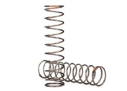 Springs, shock (natural finish) (GTS) (0.39 rate, orange stripe) (2)