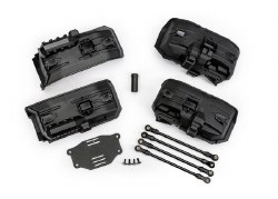 Traxxas Chassis conversion kit, TRX-4 (long to short wheelbase) (includes rear upper & lower suspens