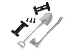 Shovel/ axe/ accessory mount/ mounting hardware