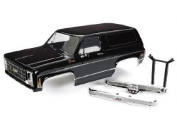 Traxxas Body, Chevrolet Blazer (1979), complete (black) (includes grille, side mirrors, door handles