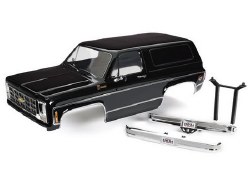 Traxxas Body, Chevrolet Blazer (1979), Complete (Black) (Includes Grille, Side Mirrors, Door Handles