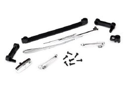 Door handles, left, right & rear tailgate/ windshield wipers, left & right/ retainers (2)/ 1.6x5 BCS