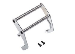 Push bar, bumper, chrome (assembled) (fits #8137 bumper)