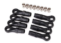 Rod ends, extended (standard (4), angled (4))/ hollow balls (8) (for use with TRX-4 Long Arm Lift Ki