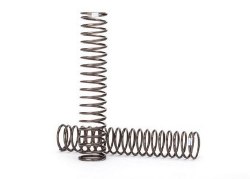 Springs, shock, long (natural finish) (GTS) (0.29 rate, white stripe) (for use with TRX-4 Long Arm L