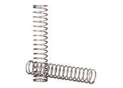 Springs, shock, long (natural finish) (GTS) (0.62 rate, blue stripe) (for use with TRX-4 Long Arm Li