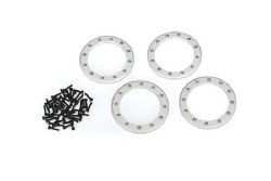 Beadlock rings, satin (2.2") (aluminum)(4)/ 2x10 CS (48)