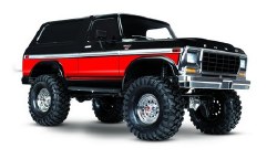 TRX4 1979 Ford Bronco 1/10 Crawler, XL-5 HV, Titan 12T Red