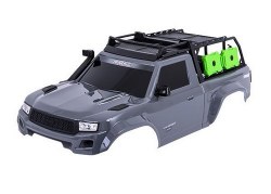 Traxxas Body TRX-4 Sport, Complete, Gray (Painted, Decals Applied) (Includes Grille, Side Mirrors, D