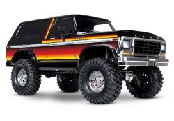 TRX-4 Scale and Trail Crawler with 1979 Ford Bronco Clipless Body: 4WD Electric Truck with TQi Link