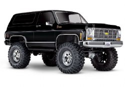 TRX-4 Scale and Trail Crawler with 1979 Chevrolet Blazer Clipless Body: 4WD Electric Truck with TQi