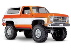 TRX-4 Scale and Trail Crawler with 1979 Chevrolet Blazer Clipless Body: 4WD Electric Truck with TQi