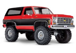 TRX-4 Scale and Trail Crawler with 1979 Chevrolet Blazer Clipless Body: 4WD Electric Truck with TQi