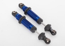 Shocks, GTS, aluminum (blue-anodized) (assembled with spring retainers) (2)