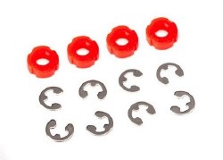 Piston, damper (red) (4)/ e-clips (8)