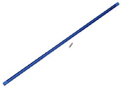 Driveshaft, center, aluminum (blue-anodized)