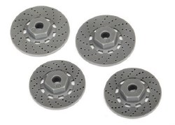 Wheel hubs, hex (disc brake rotors) (4)