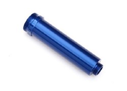 Body, GTR shock, 64mm, aluminum (blue-anodized) (front, no threads)