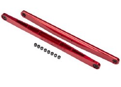 Trailing arm, aluminum (red-anodized) (2) (assembled with hollow balls)