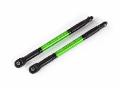 Push rods, aluminum (green-anodized), heavy duty (2) (assembled with rod ends and threaded inserts)