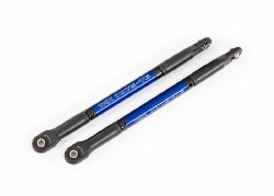 Push rods, aluminum (blue-anodized), heavy duty (2) (assembled with rod ends and threaded inserts)