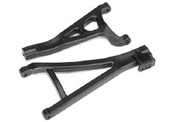 raxxas Suspension arms, black, front (right), heavy duty (upper (1)/ lower (1))
