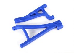 raxxas Suspension arms, blue, front (right), heavy duty (upper (1)/ lower (1))
