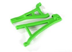 raxxas Suspension arms, green, front (left), heavy duty (upper (1)/ lower (1))