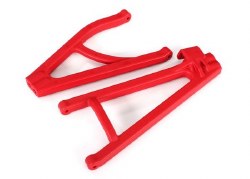 raxxas Suspension arms, red, rear (right), heavy duty, adjustable wheelbase (upper (1)/ lower (1))