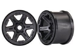 Wheels, Carbide 3.8" (black) (2) (17mm splined)