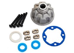 Carrier, differential (aluminum)/ x-ring gaskets (2)/ ring gear gasket/ spacers (4)/ 12.2x18x0.5 MW