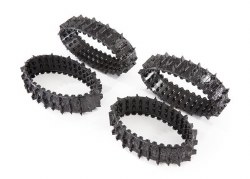 Treads, Deep-Terrain, TRX-4 Traxx (complete set, front & rear) (rubber) (4)