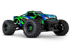 Maxx 4S V2 - 1/10 Scale 4WD Brushless Monster Truck w/ WideMaxx Kit - Green