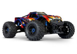 Maxx 4S V2 - 1/10 Scale 4WD Brushless Monster Truck w/ WideMaxx Kit - Yellow