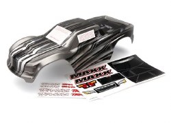 Traxxas Body, Maxx V1, ProGraphix (graphics are printed, requires paint & final color application)/