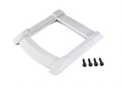 Skid plate, roof (body) (white)/ 3x12mm CS (4)