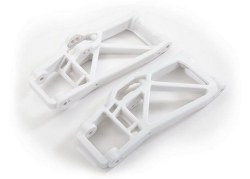 Suspension arm, lower, white (left and right, front or rear) (2)