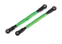 Toe links, Wide Maxx (TUBES, 6061-T6 aluminum (green-anodized))