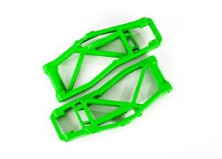 Suspension arms, lower, green (left and right, front or rear) (WideMAXX kit) (2)