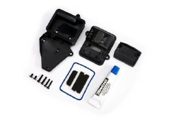 Traxxas Box, receiver (sealed)/ foam pads/ 2.5x12mm CS (2)/ 3x6mm CCS (2)/ 3x12mm BCS (2)