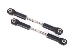 Turnbuckles, camber link, 91mm (80mm center to center) (assembled with rod ends and hollow balls) (2