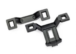 Traxxas Body mounts, front & rear (for clipless body mounting)