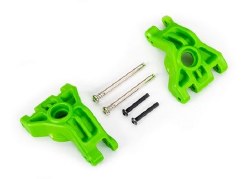 Carriers, stub axle, rear, extreme heavy duty, green (left & right)/ 3x41mm hinge pins (2)/ 3x20mm B