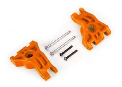 Carriers, stub axle, rear, extreme heavy duty, orange (left & right)/ 3x41mm hinge pins (2)/ 3x20mm