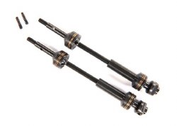 Driveshafts, rear, steel-spline constant-velocity (complete assembly) (2)