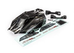Traxxas Body, Jato 4X4 VXL, ProGraphix (graphics are printed, requires paint & final color applicati